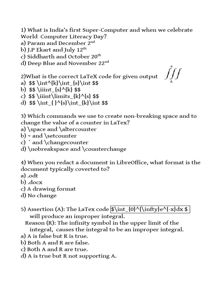 MCQ'S | PDF