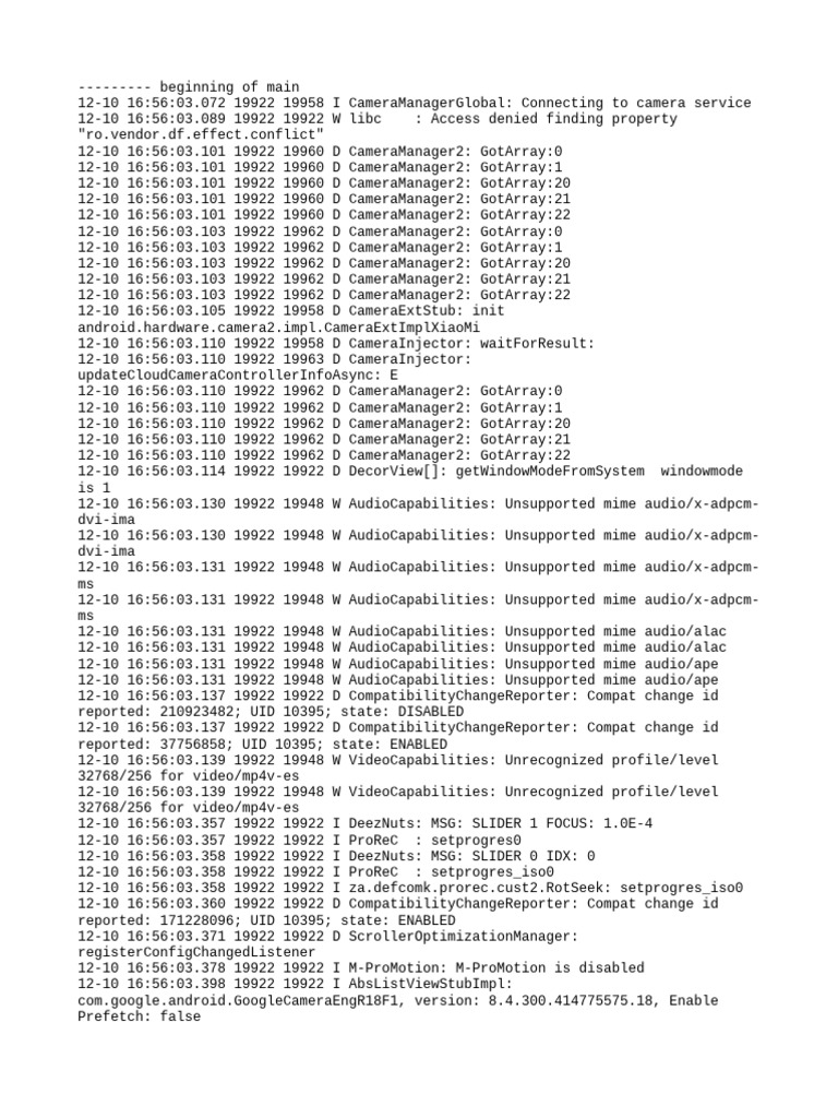 Log Cat 1765365962981 | PDF | Software | Software Engineering