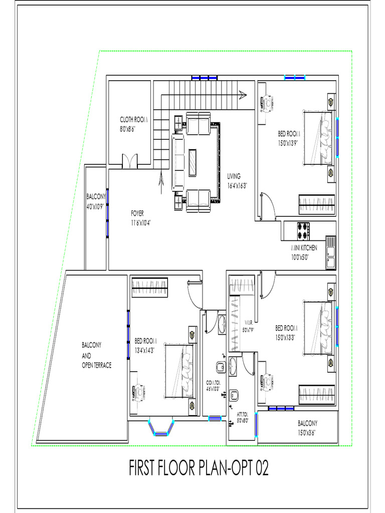 First Floor Plan Layout Options | PDF