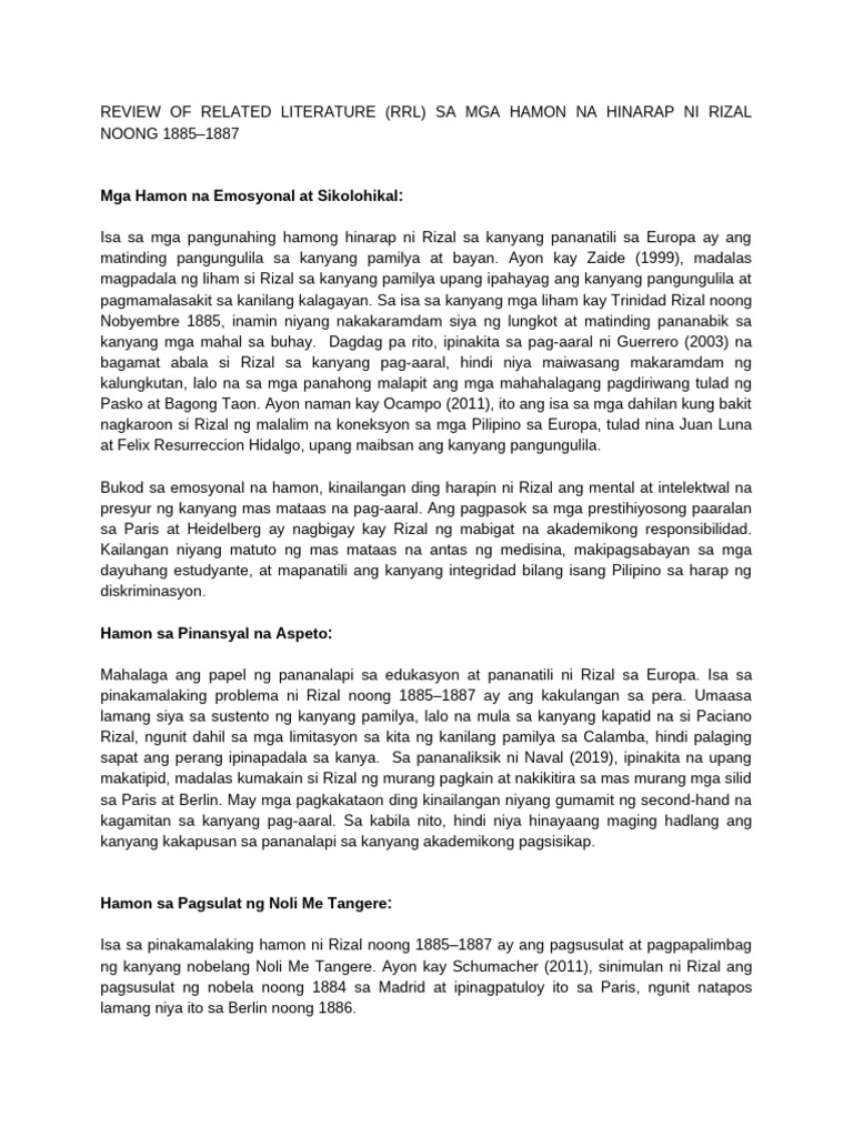 RRL Letter e | PDF