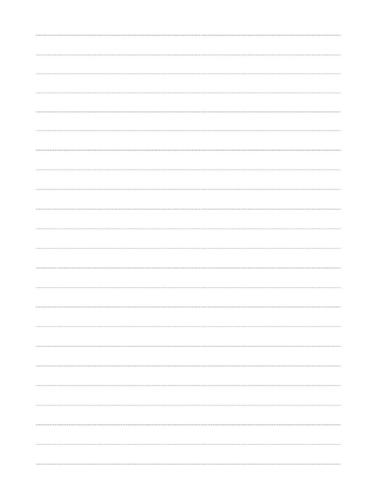 Lined Sheet For Project | PDF