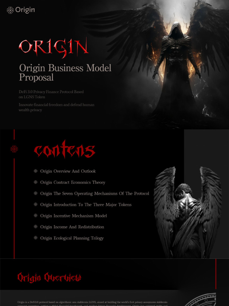 ORIGIN Business and Operation Model | PDF
