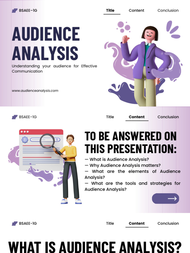 Audience Analysis | PDF