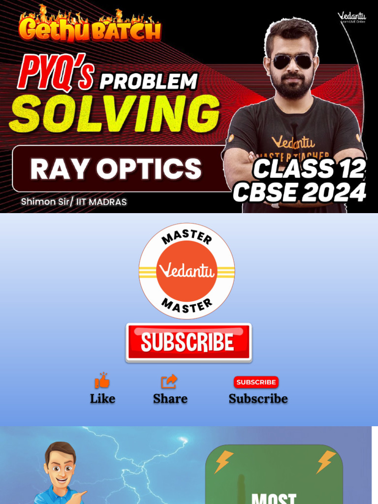 Ray Optics' | PDF | Optics | Refractive Index