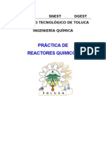 Practica Acetato de Etilo - REACTORES