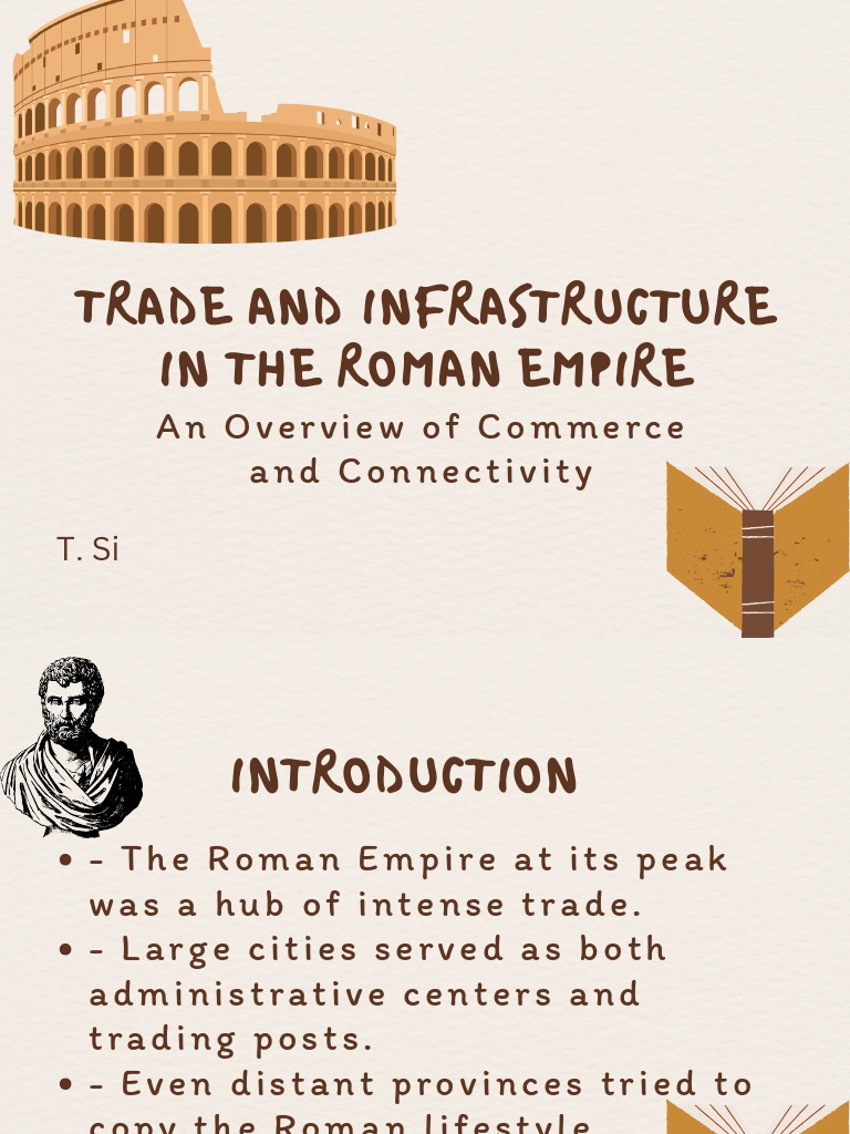Trade and Infrastructure in Rome | PDF | Trade | Ancient Rome