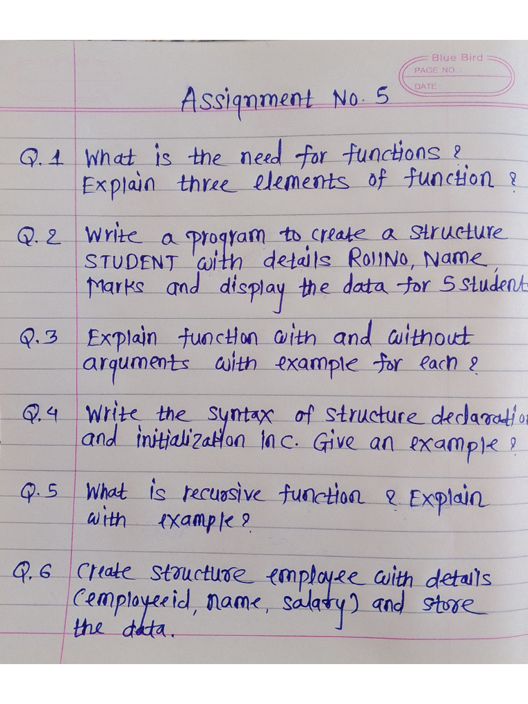Assignment No 5 | PDF