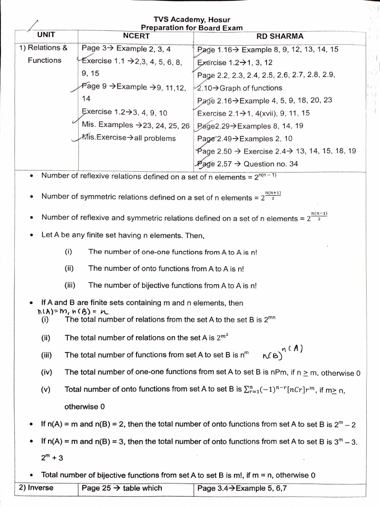 Class 12 Math-RD SHARMA Imp Problems | PDF | Matrix (Mathematics ...