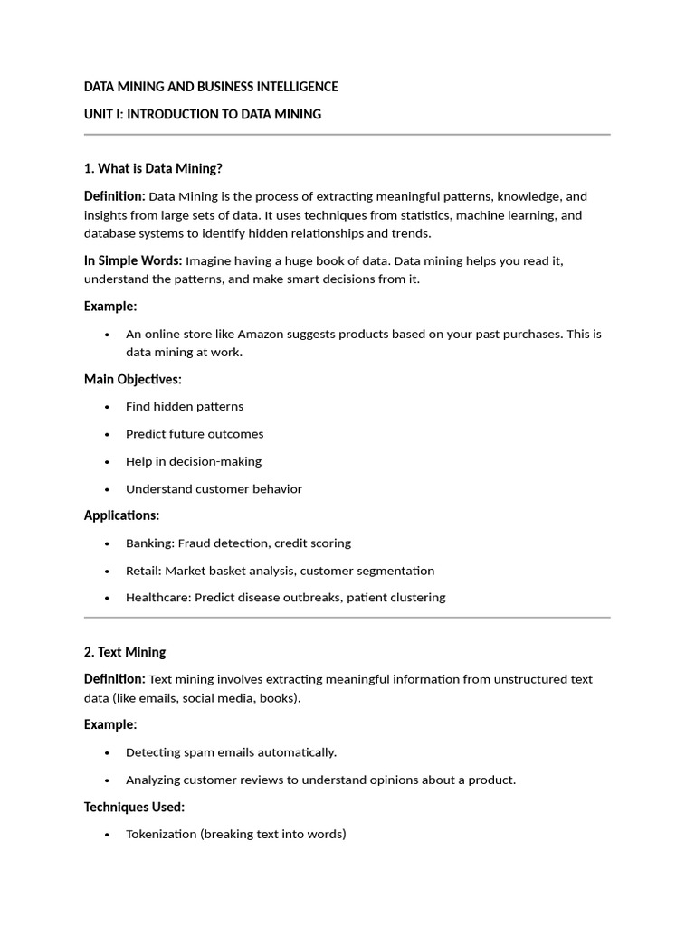 Data Mining Techniques and Applications | PDF | Receiver Operating ...