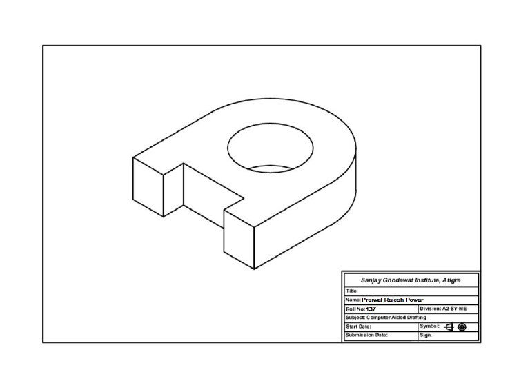Isometric View 1 | PDF