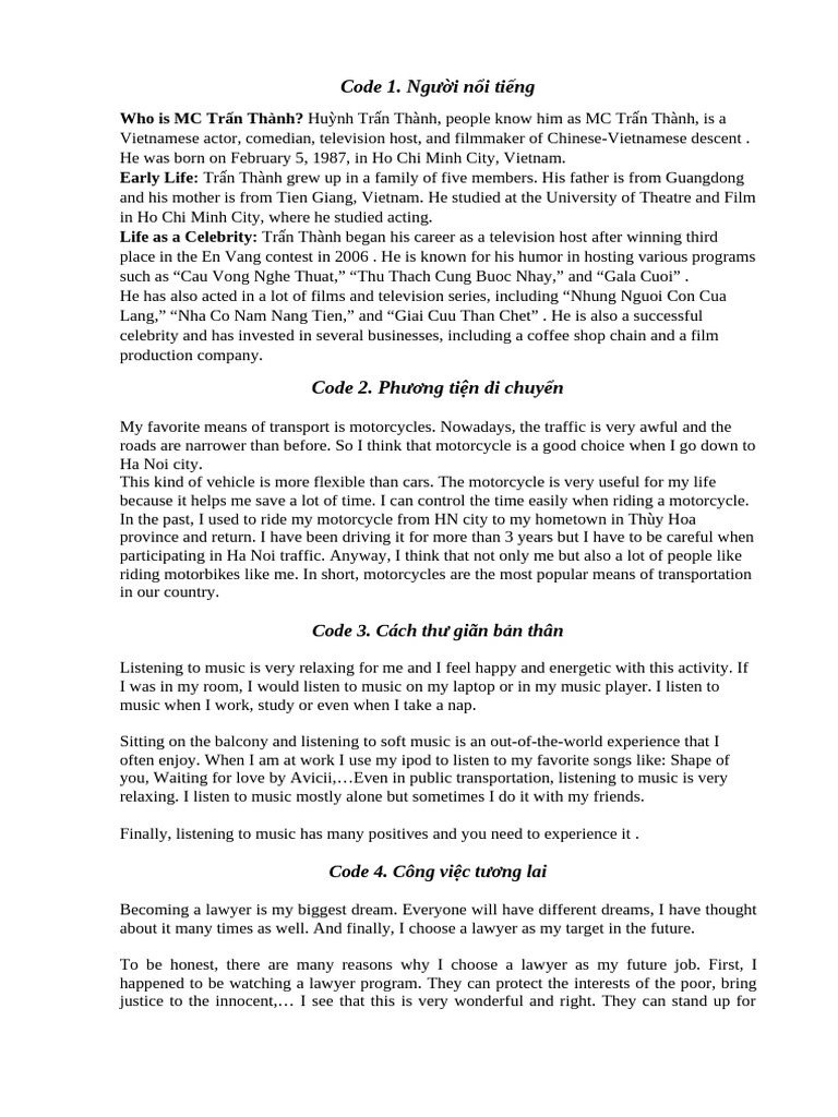 Code 1 | PDF