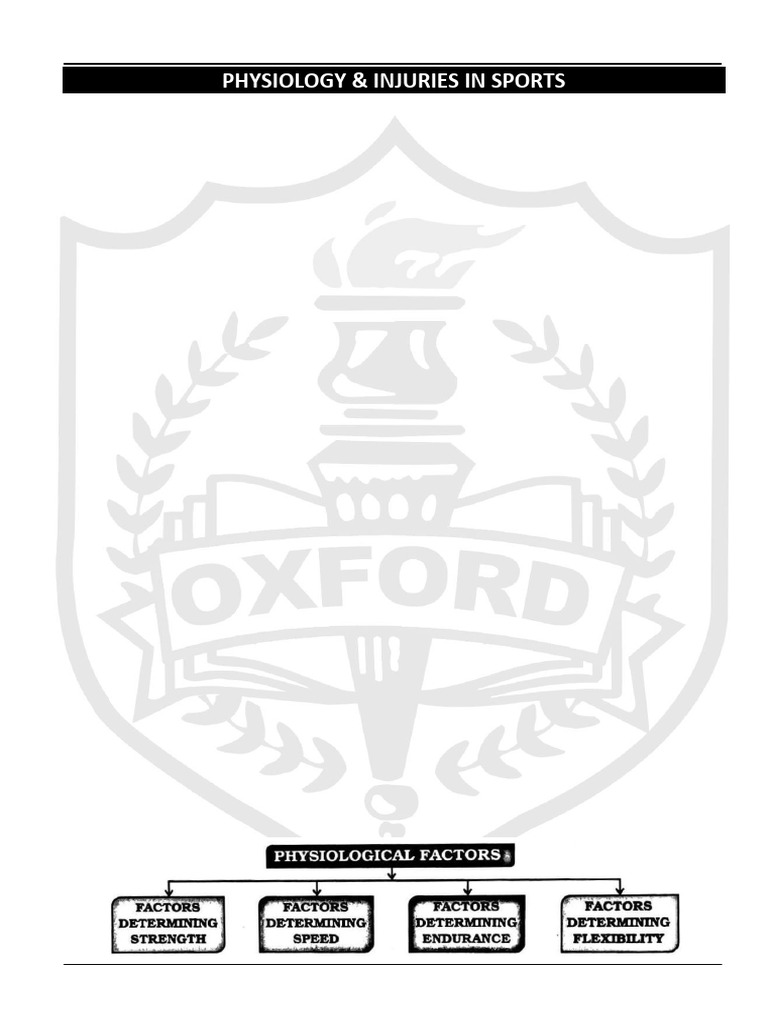 Sports Physiology and Fitness Factors | PDF | Skeletal Muscle ...