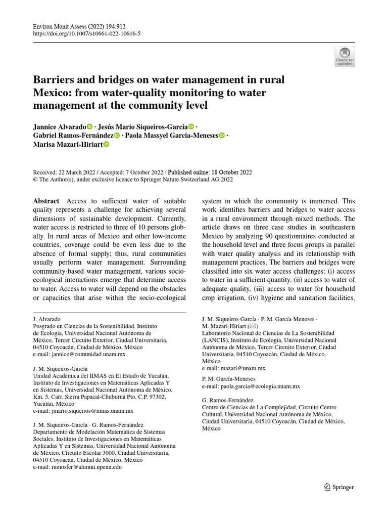 Important - Water Management Rural Area 2022 | PDF | Water | Water ...
