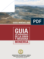 Guía inversiones minería Perú