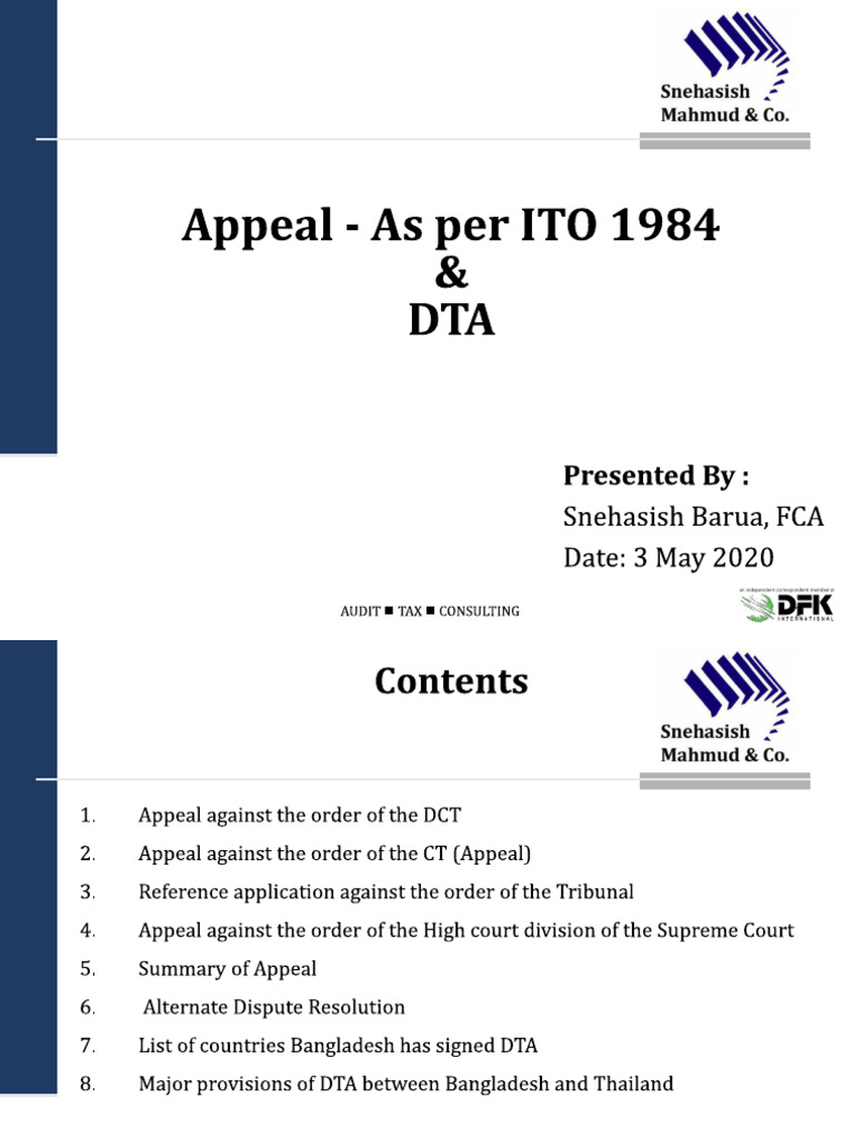 Appeal and DTA | PDF