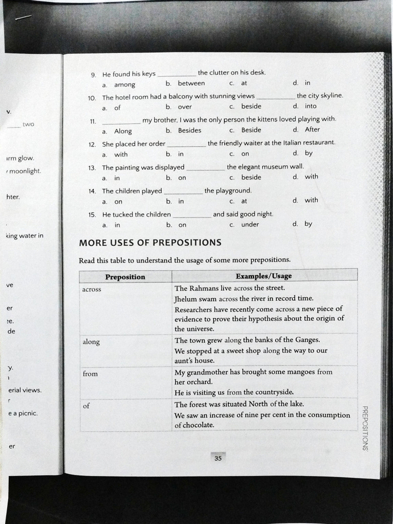 Understanding Prepositions and Phrasal Verbs | PDF | Verb | Pronoun