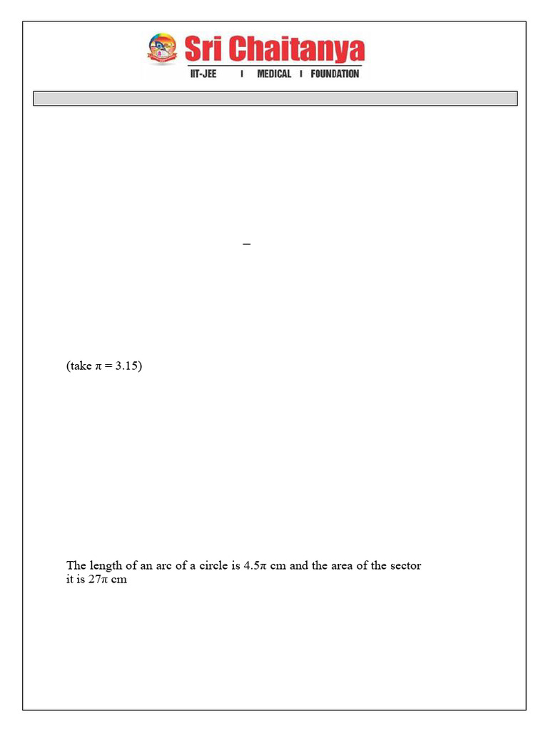 9th and 10th NMTC Paper 06-07-25 | PDF | Area | Length