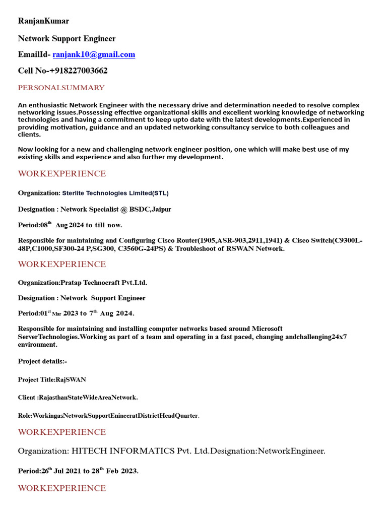 Doc | PDF | Computer Network | Network Protocols