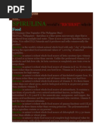 Download Spirulina Platensis by Teng Santos SN96601307 doc pdf