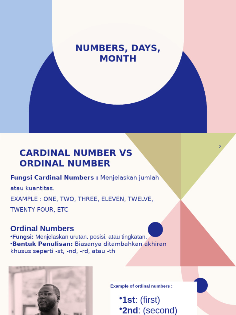 Numbers, Days, Month | PDF