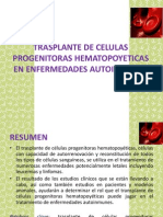 Trasplante de Celulas Progenitoras Hematopoyeticas-Rosa Alva