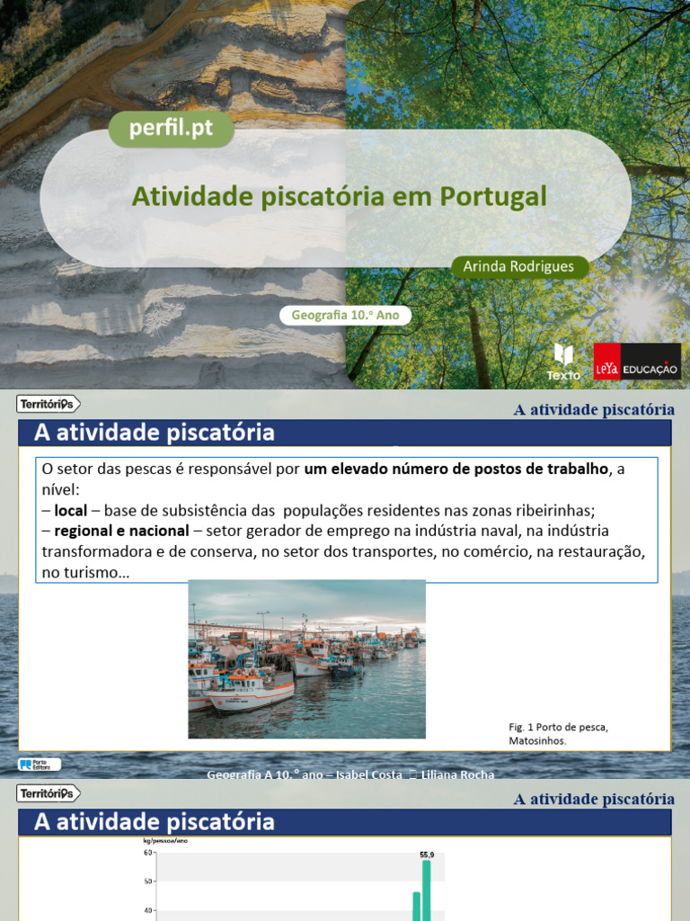 Importância da Pesca em Portugal | PDF | Aquicultura | Pesca