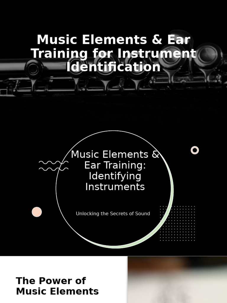 Ear Training for Instrument Identification | PDF