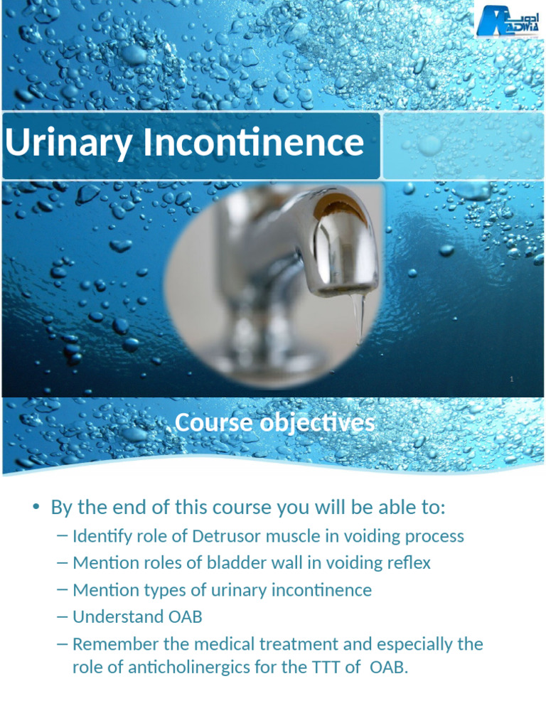 Understanding Urinary Incontinence Types | PDF | Urinary Incontinence ...