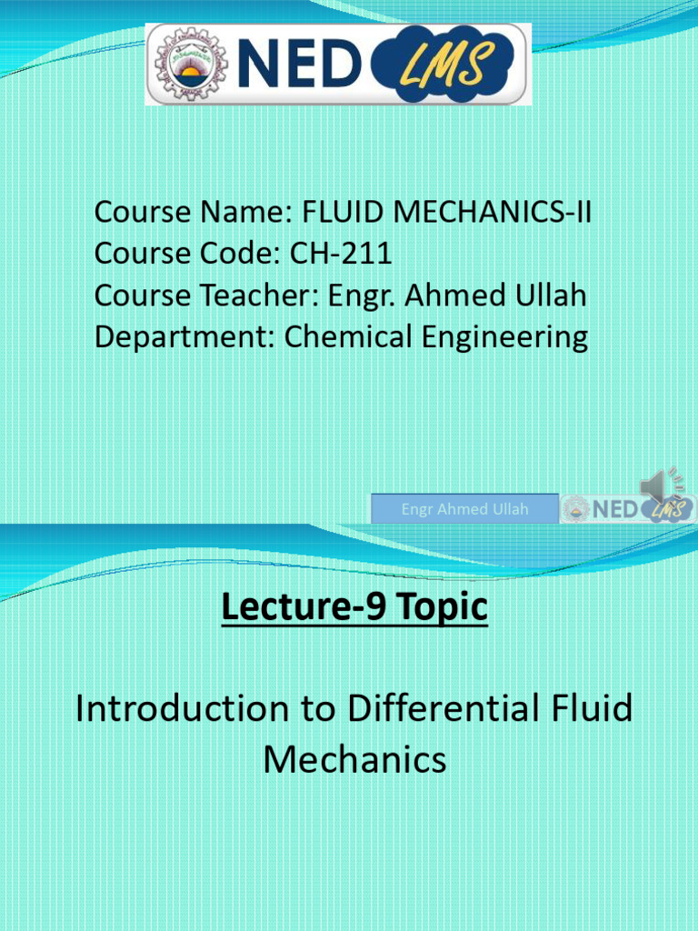 FM-II Lecture-9 | PDF | Rotation | Rotation Around A Fixed Axis