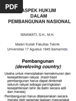 Download Aspek Hukum Pembangunan by Lalu Sibolang DikanOrcy SN96603095 doc pdf