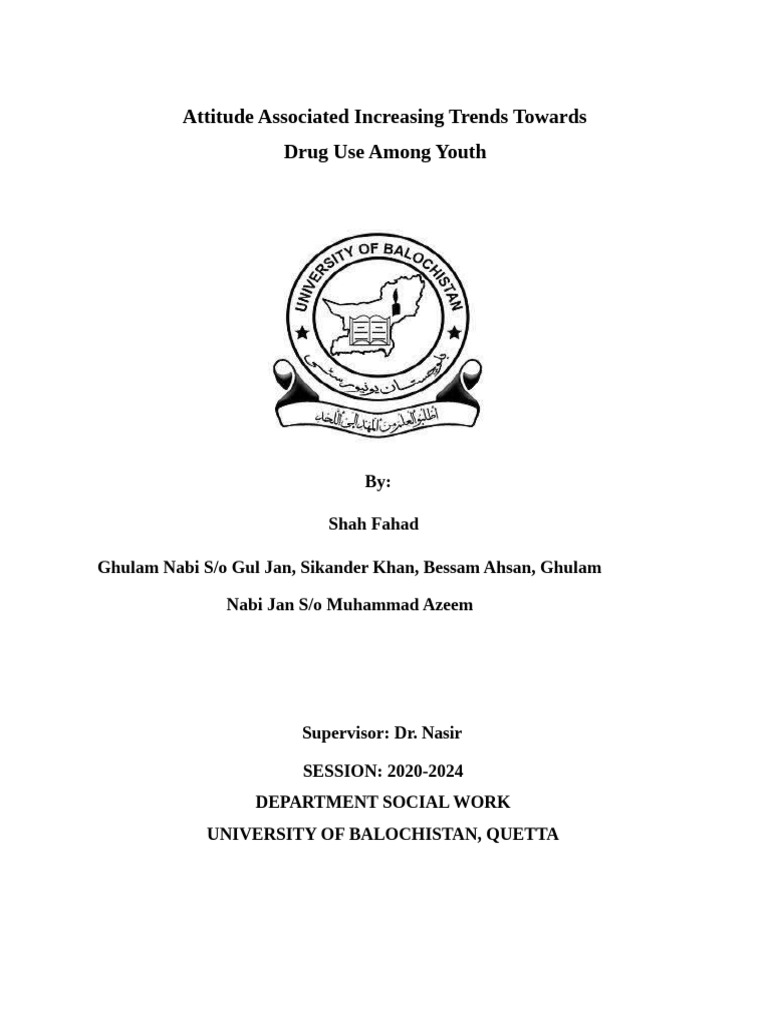 Youth Drug Use Trends and Attitudes | PDF | Substance Abuse | Cannabis ...