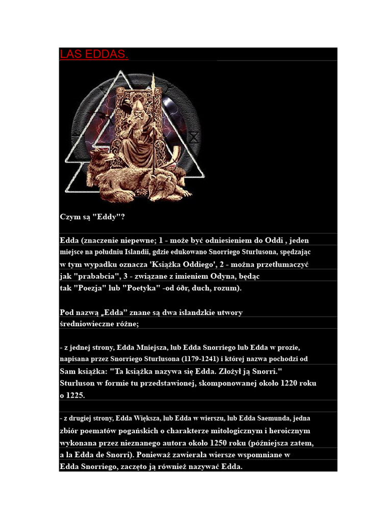 Eddas | PDF