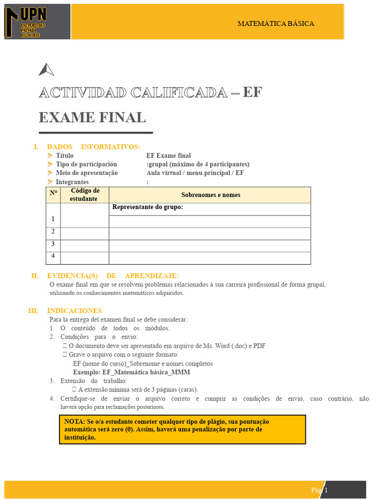 Exame Final de Matemática Básica | PDF | Economia | Industria têxtil