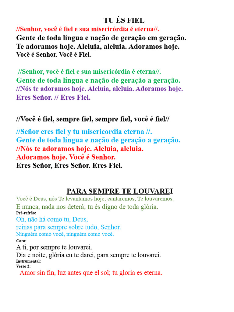 LETRAS BETHEL 2020 | PDF | Amor | Graça no cristianismo