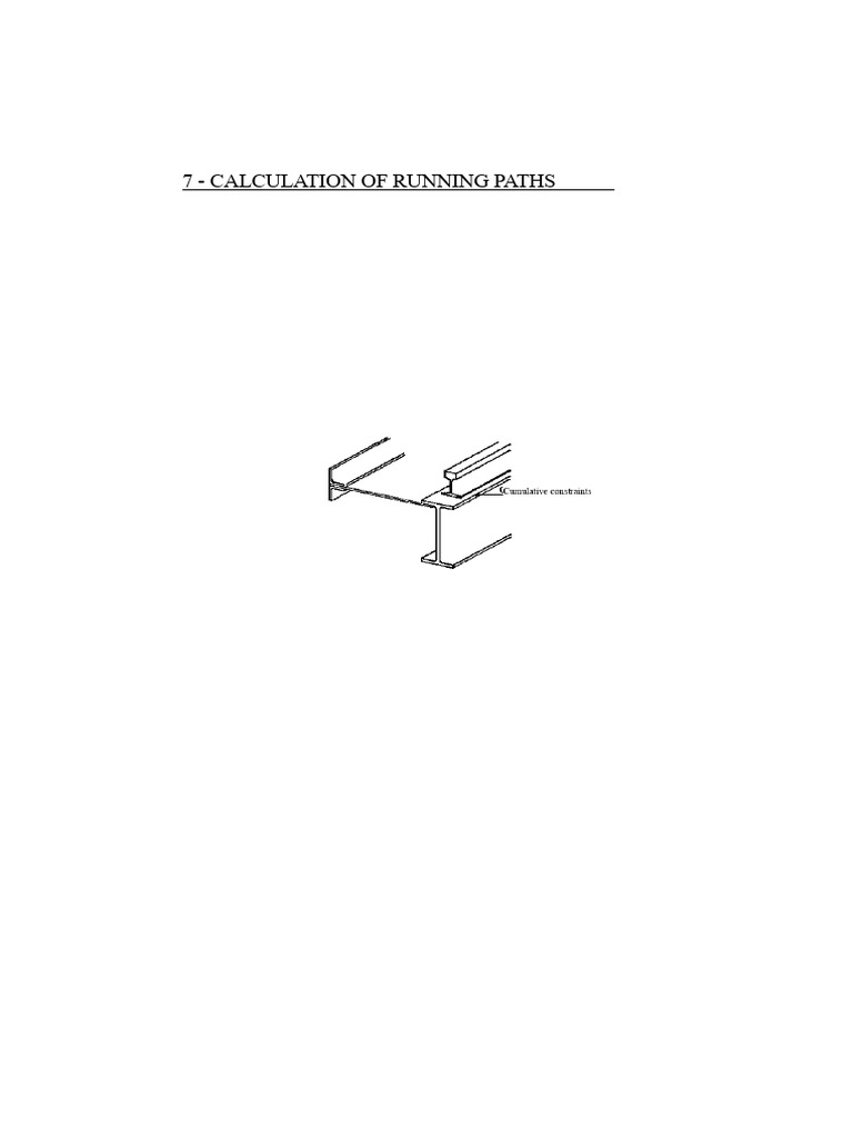 Running Path Calculation Methods | PDF | Bending | Beam (Structure)