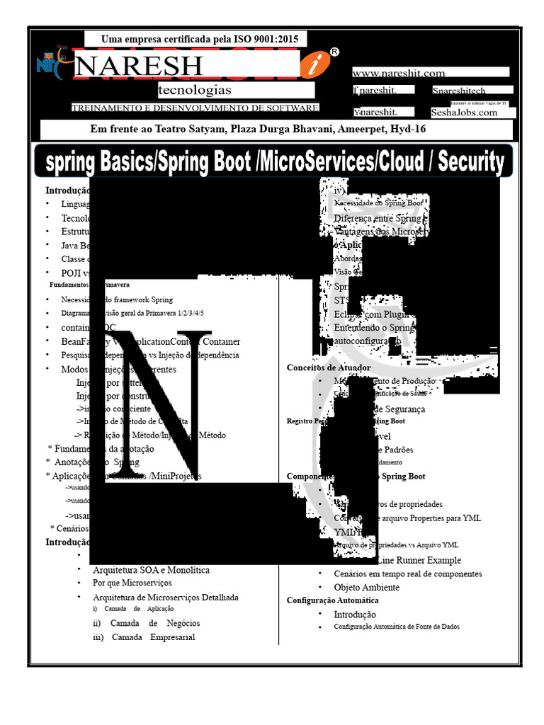 Guia Completo sobre Spring Boot e Microserviços | PDF | Model-View ...