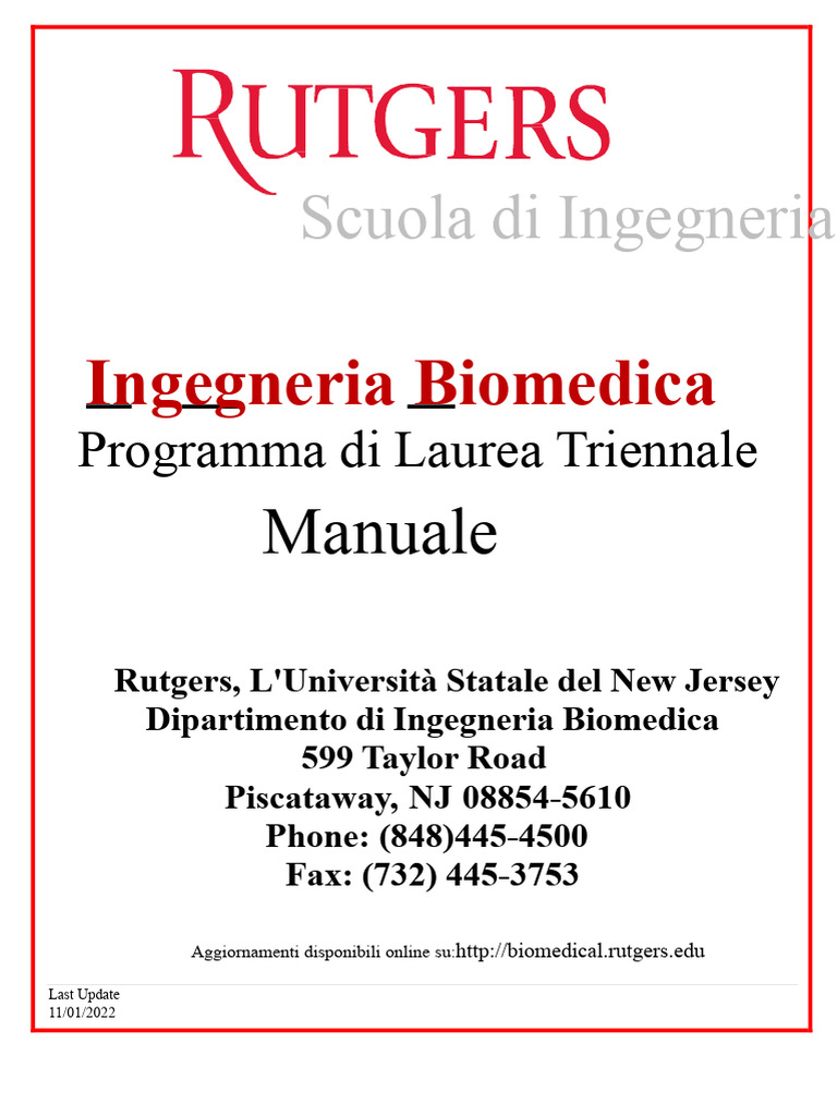 Manuale | PDF