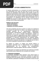 Estudio Administrativo
