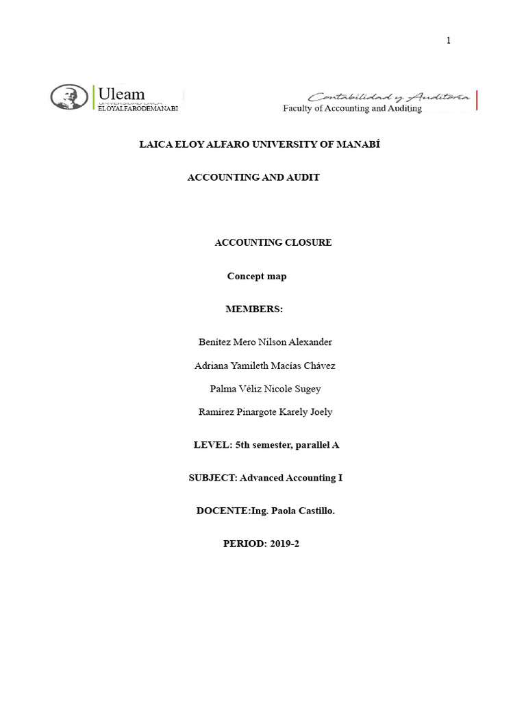 Accounting Closure Process Explained | PDF | Corporations | Financial ...