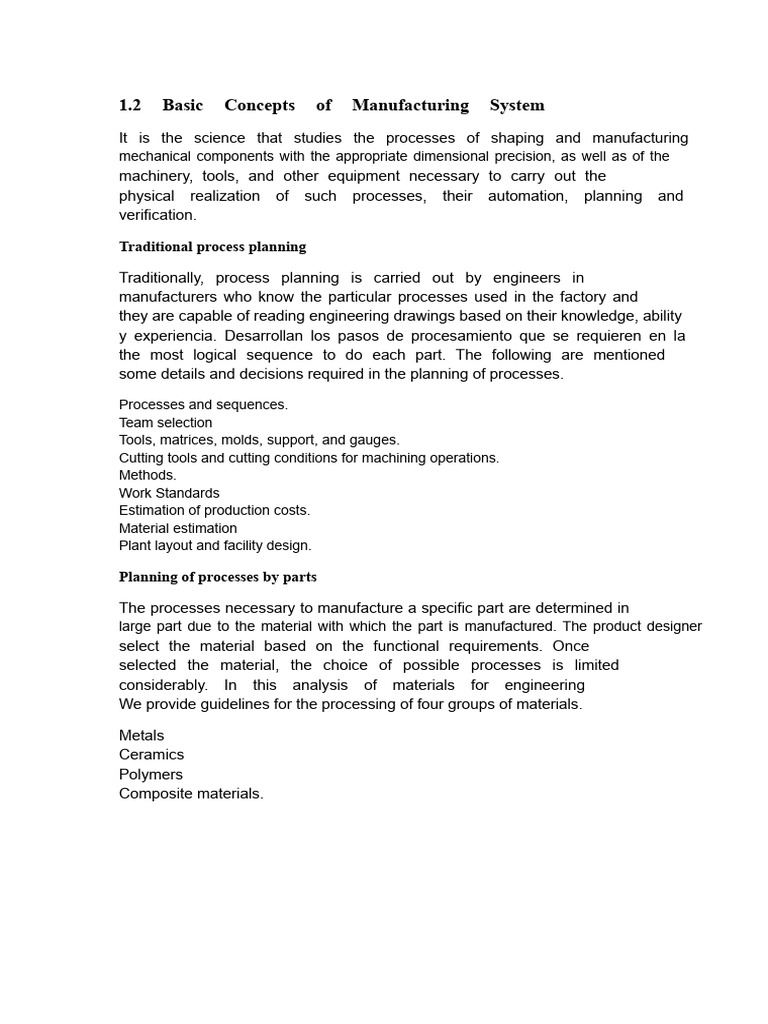 CIM | PDF | Engineering | Tools