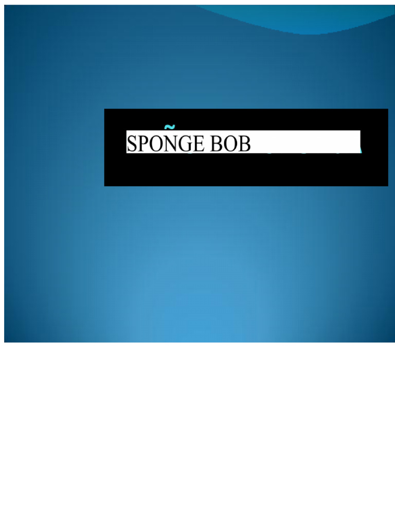 SPONGE BATH | PDF | Hygiene