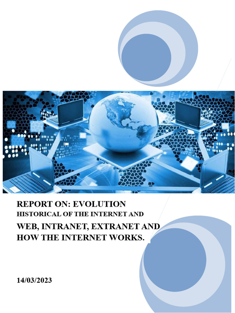 Internet Evolution and Functionality Report | PDF | Computer Network ...