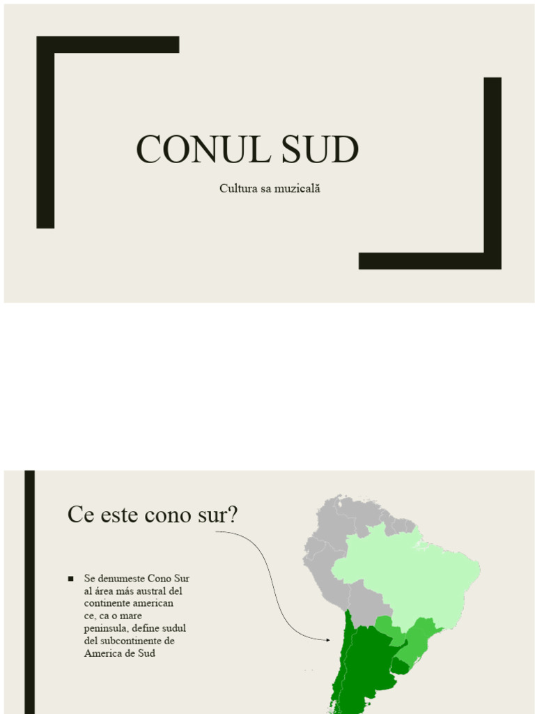 Conul de Sud | PDF