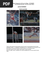 Técnicas y Tipos de Salto Vertical en Atletismo | PDF | Deporte del ...