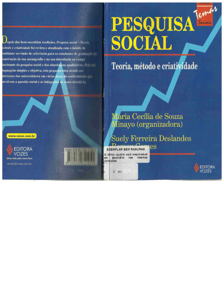 Cercetarea Socială, Minayo | PDF