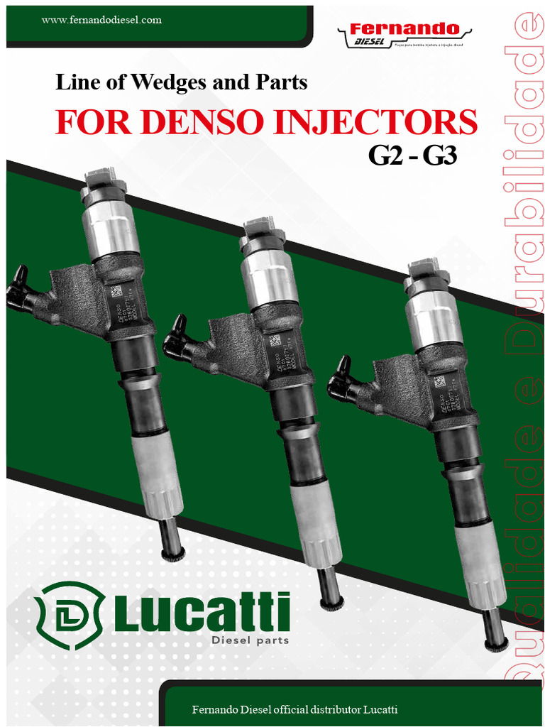 Denso Injector Parts and Accessories | PDF | Internal Combustion Engine ...