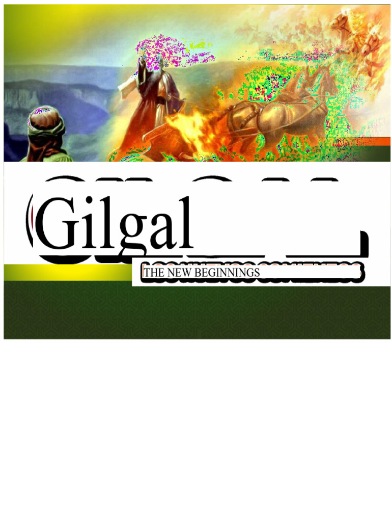 Gilgal New Beginnings | PDF | Elijah | Books Of The Hebrew Bible