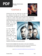 Gattaca: Characters and Symbolism Analysis | PDF | Courage