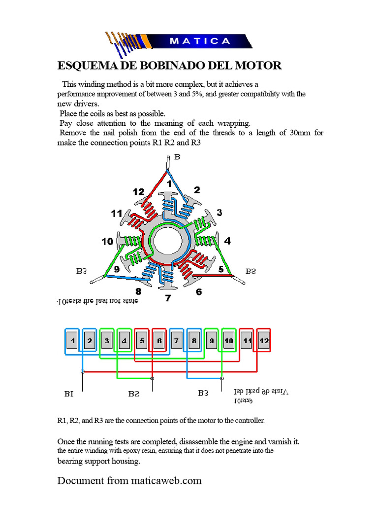 Motor Winding Techniques for Performance | PDF