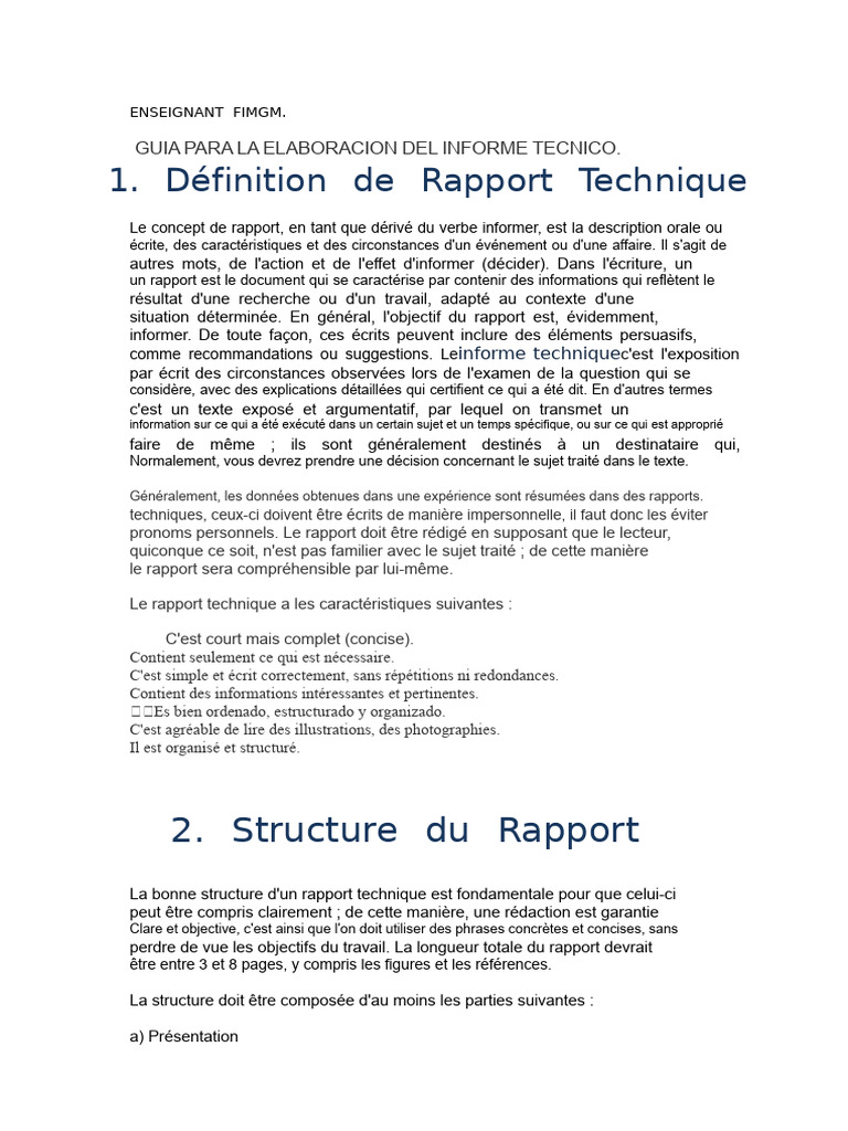 Guide de Rédaction d'un Rapport Technique | PDF | Virus informatique ...